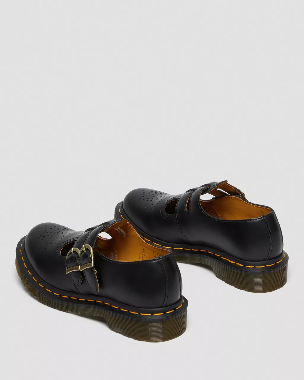 8065 Smooth Leather Mary Jane Shoes in Black | Dr. Martens | Dr. Martens