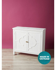 31x35 Wood Medallion 2 Door Storage Cabinet | HomeGoods