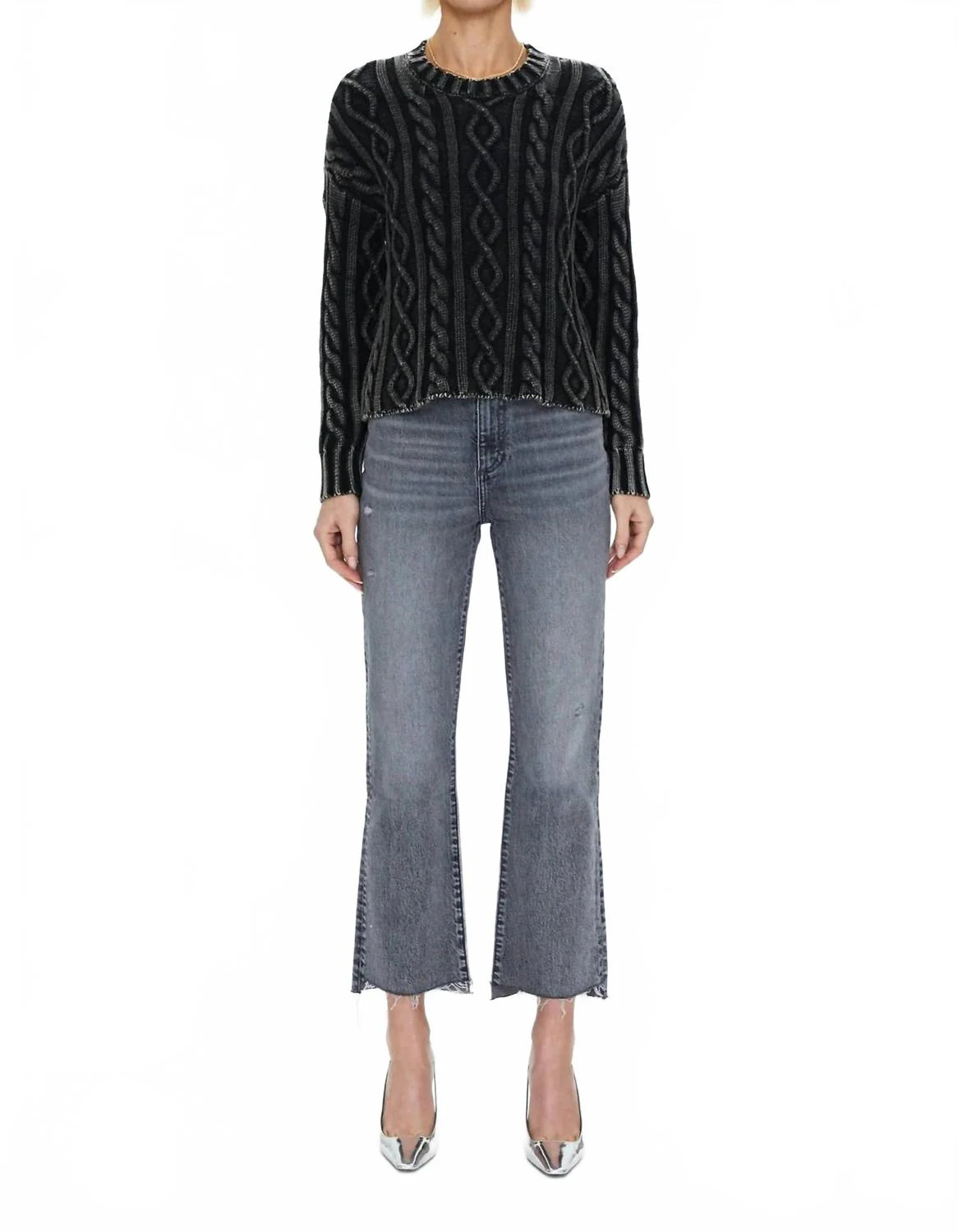 Ally High Rise Vintage Ankle Boot In Earl Grey Vintage | Shop Simon