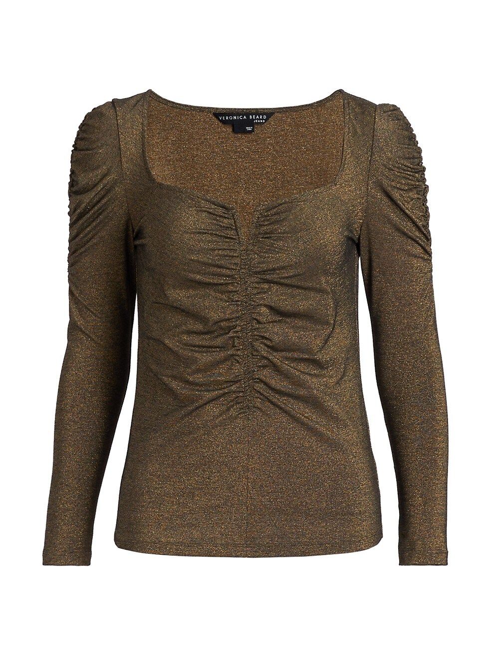 Veronica Beard Priyanka Ruched Pullover Top | Saks Fifth Avenue