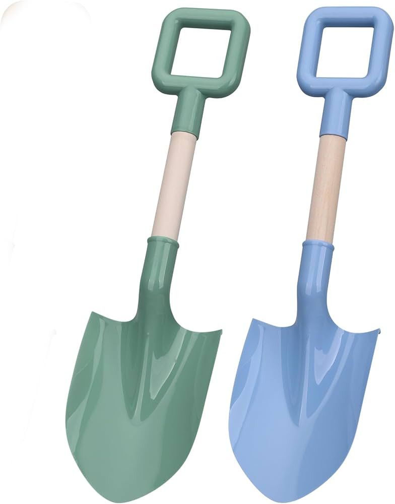 Large Kids Garden Tool Shovels Toys, 16" Long Kids Beach Sand Spades Scoop for Adults Gardening T... | Amazon (US)