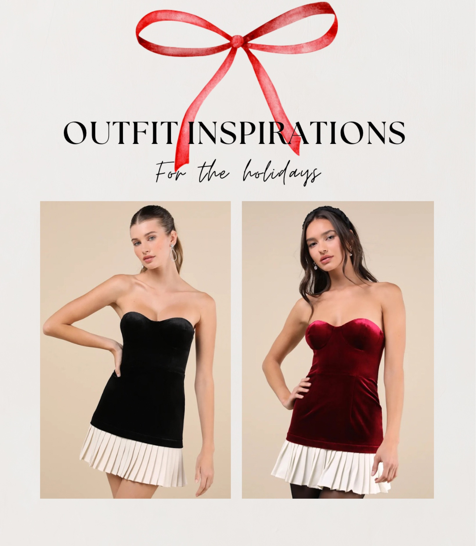 Velvet mini dress for holiday and Christmas parties & events 🔥❤️ under $100

#holidaydress #under100
#lulus #christmasdress #holidayoutfits
#christmasdress 

#LTKGiftGuide #LTKHoliday