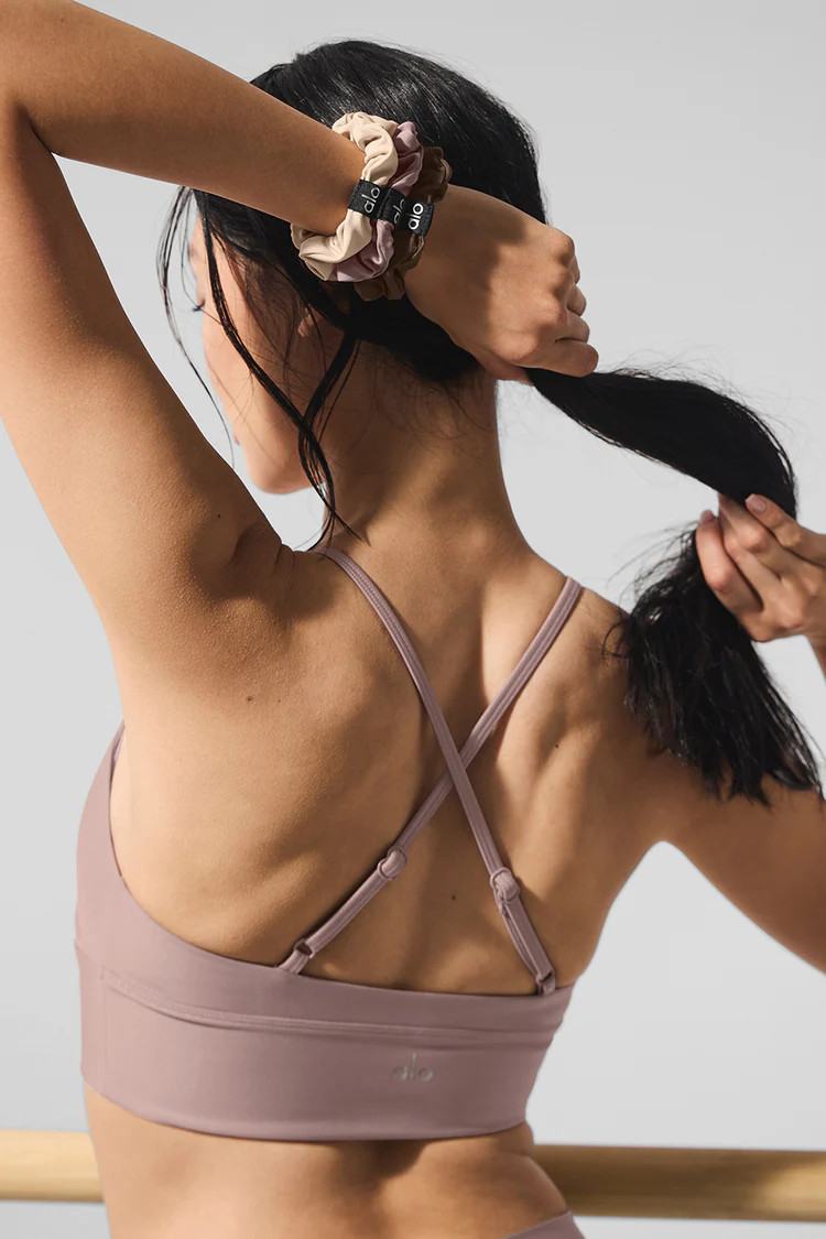 Fresh Mini Scrunchie (3-Pack) - Light Cocoa/Bone/Espresso | Alo Yoga (US)
