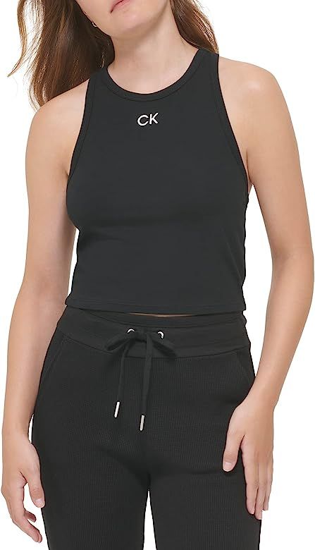 Calvin Klein Performance Women's Calvin Klein Basic Racerback Top | Amazon (US)