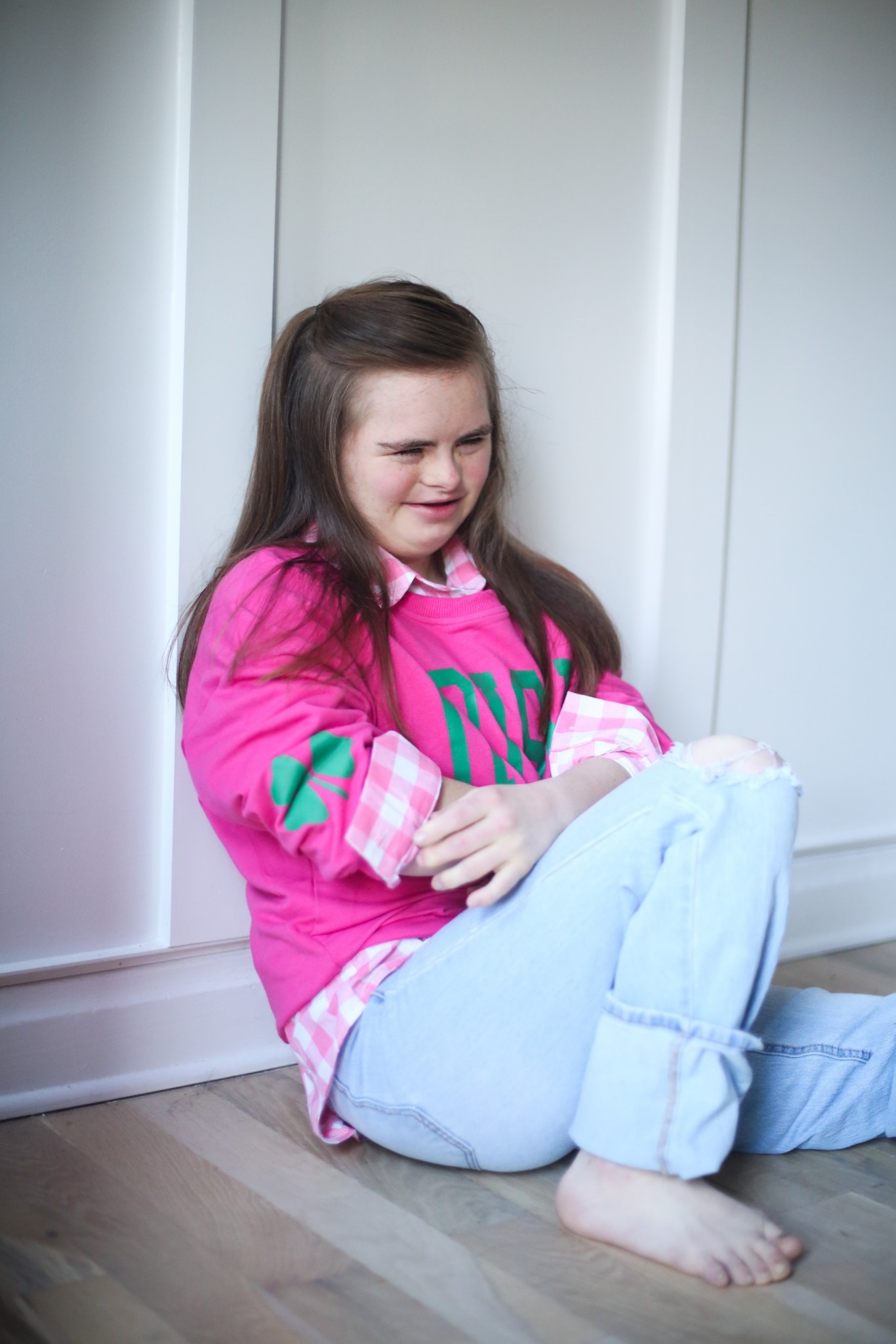 Alittle pink for st pats day!  Yes! 

#LTKFamily #LTKActive #LTKKids