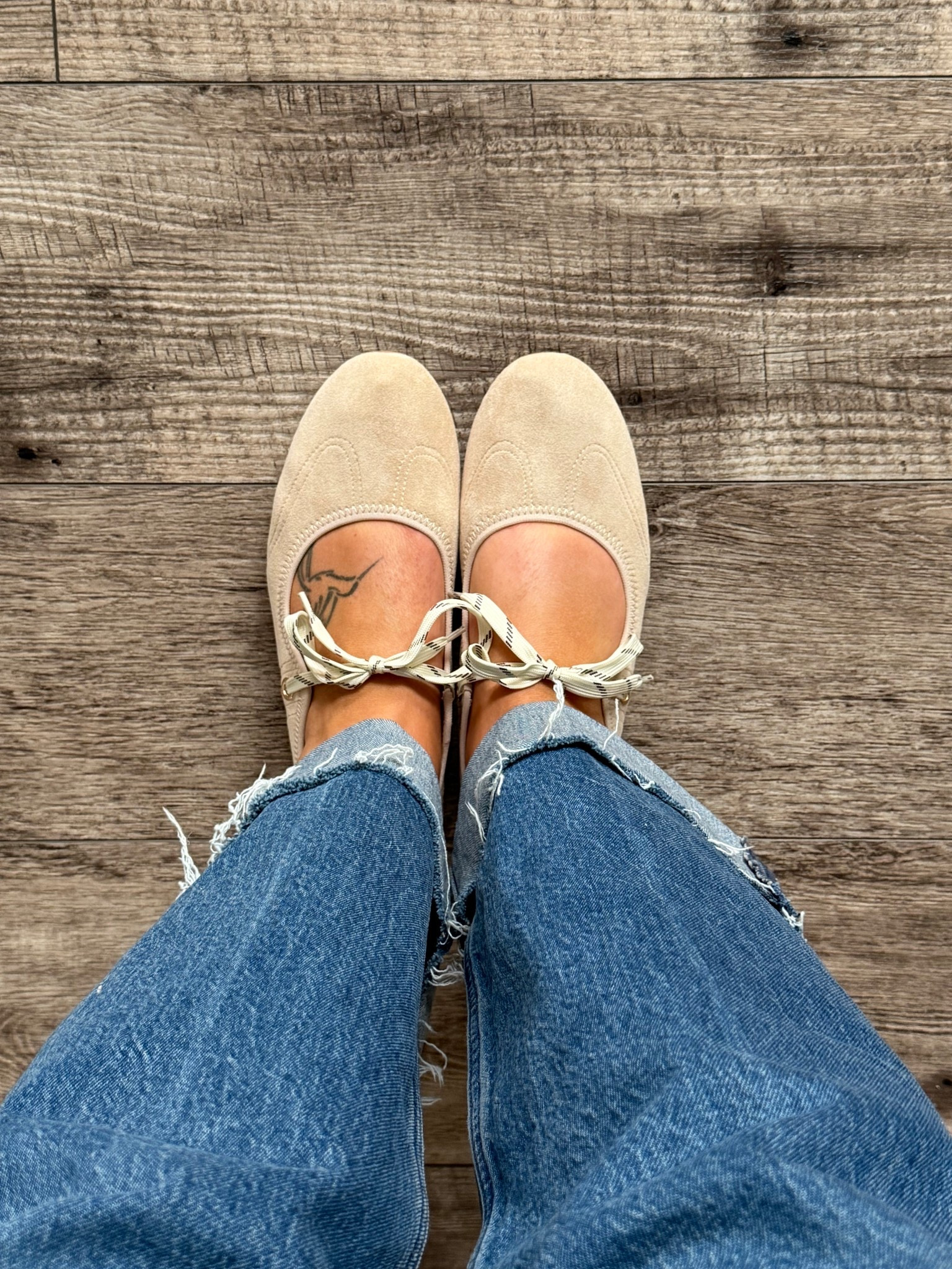 Tie Mary Jane flats 😍 up to size 11 and fit tts 

#LTKOver40 #LTKTall