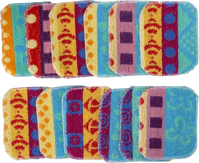 Kitchen Dish Scrubbers | Soft Scrub for Dishes | Non-Scratch Cleaning Pads for Kitchen | Made fro... | Amazon (US)