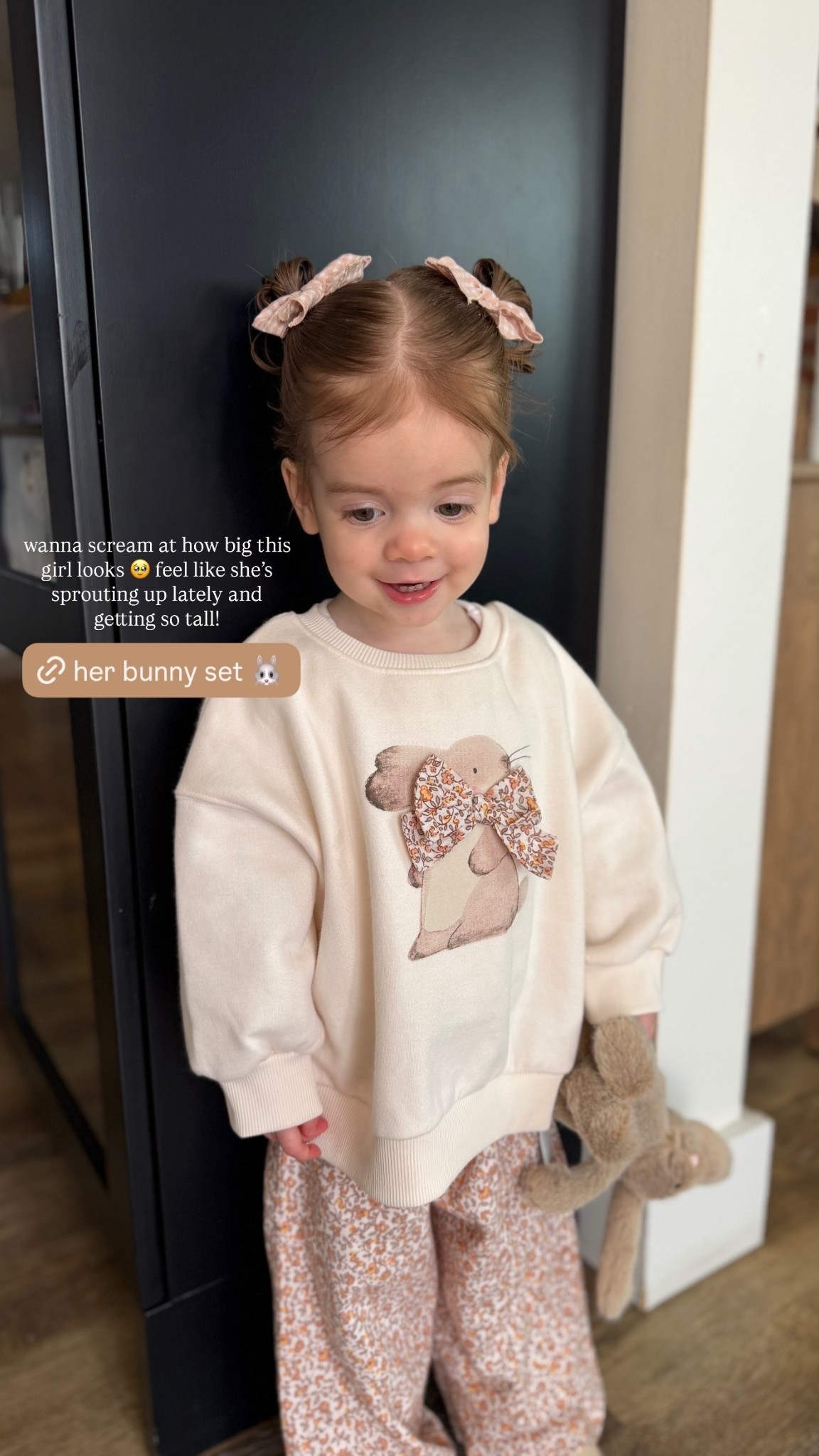 wanna scream at how big this girl looks 🥹 feel like she’s sprouting up lately and getting so tall!