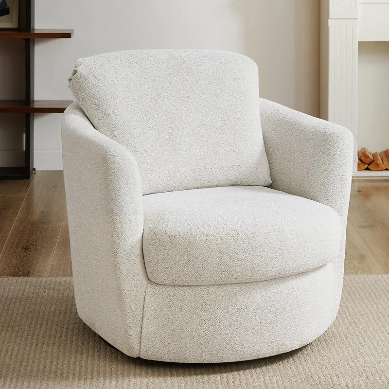32.3" Wide Swivel Barrel Armchair | Wayfair North America
