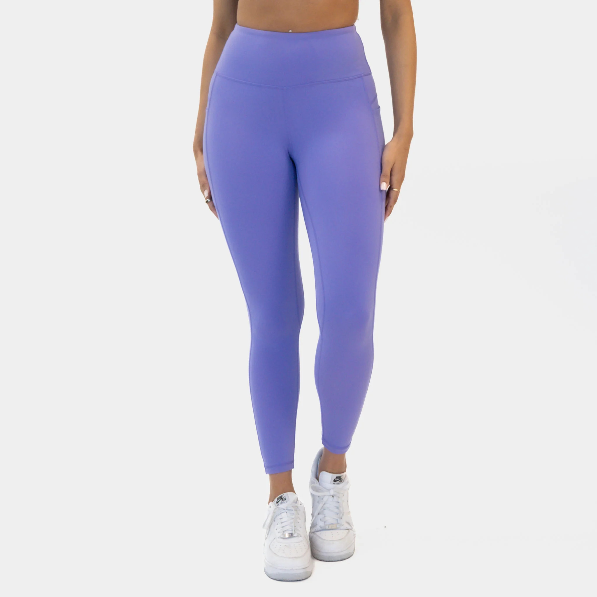 Skin High Waisted Vinyasa 7/8 - Iris - FINAL SALE | Senita Athletics