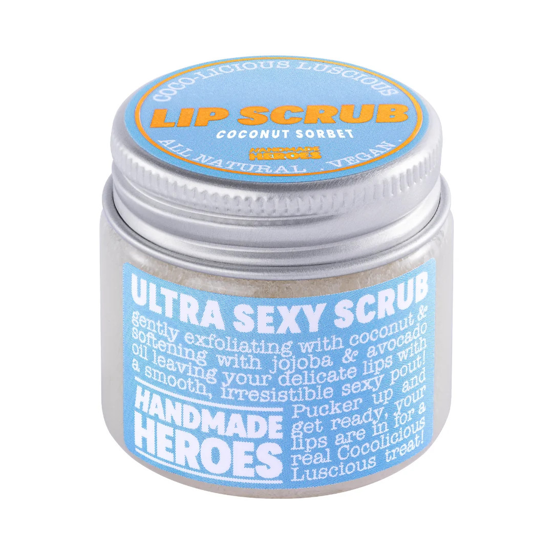 Handmade Heroes Cocolicious Luscious Lip Scrub in Coconut Dream | Gentle Lip Exfoliator & Hydrati... | Walmart (US)