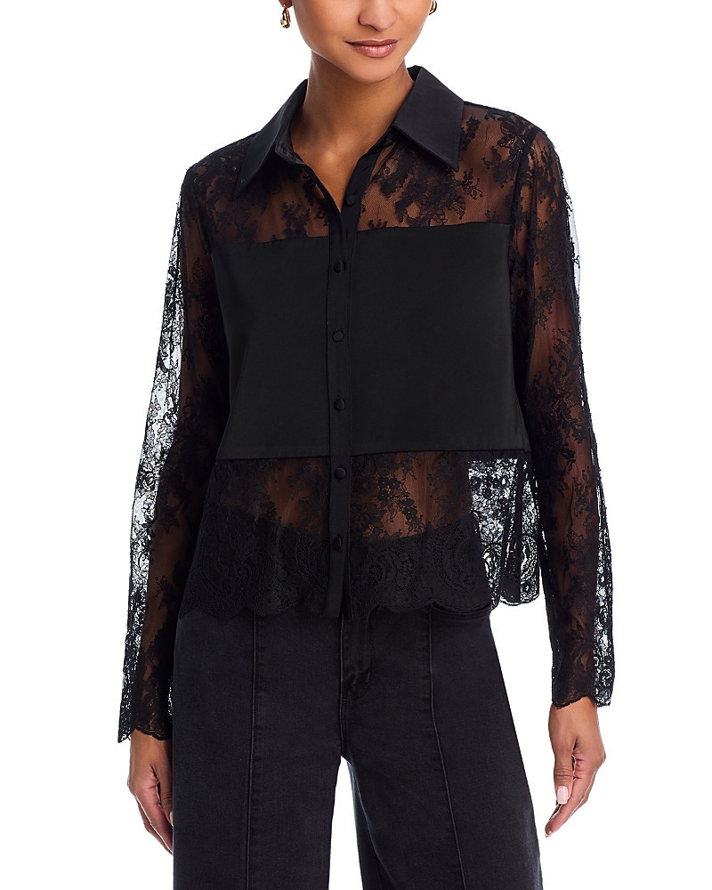 Aqua Lace Shirt - Exclusive | Bloomingdale's (US)