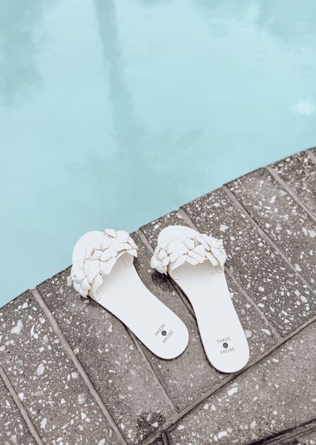 White pool slides | Target finds | Affordable fashion #LTKSpringSale 

#LTKshoecrush #LTKSeasonal