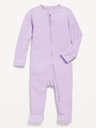 2-Way-Zip Sleep &amp; Play Footed One-Piece for Baby | Old Navy | Old Navy (US)