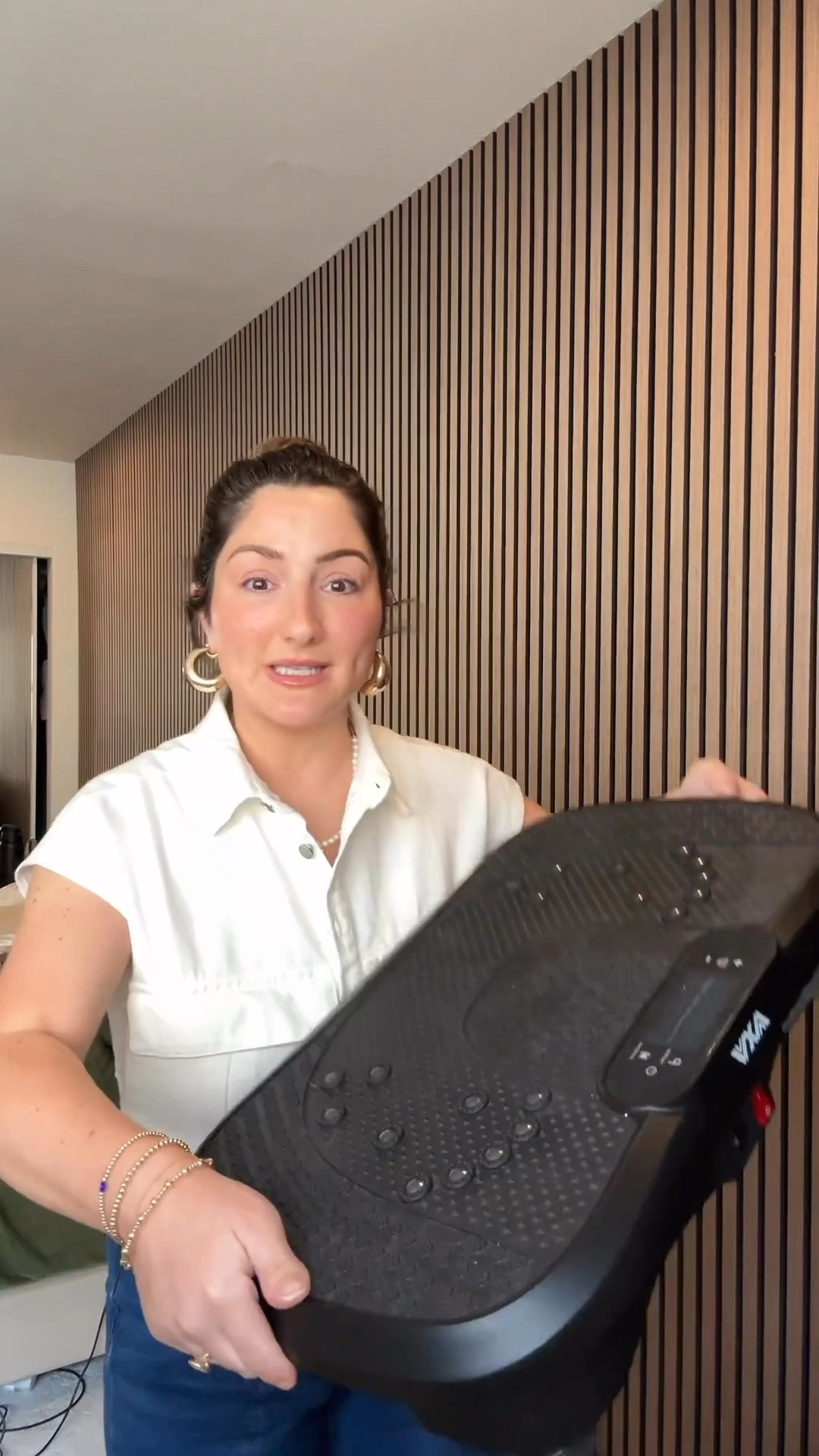 LOWEST price I’ve seen in a while!! 
I use my vibration plate every day for 10 minutes and I truly look forward to it! 

There are so many health benefits! 
Vibration plates can increase muscle strength, improve circulation, enhance flexibility, and aid in muscle recovery by stimulating blood flow and promoting lymphatic drainage, and support bone density!

#LTKmorningroutine #LTKActive #LTKSaleAlert