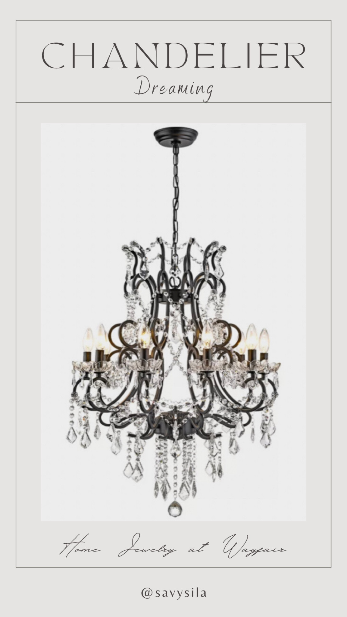 Give me all the jewelry for my home! Nothing better than a Crystal Chandelier! All the bling and glamour….ooh Wayfair has a beauty!♠️💫

#LTKGiftGuide #LTKhome #LTKstyletip