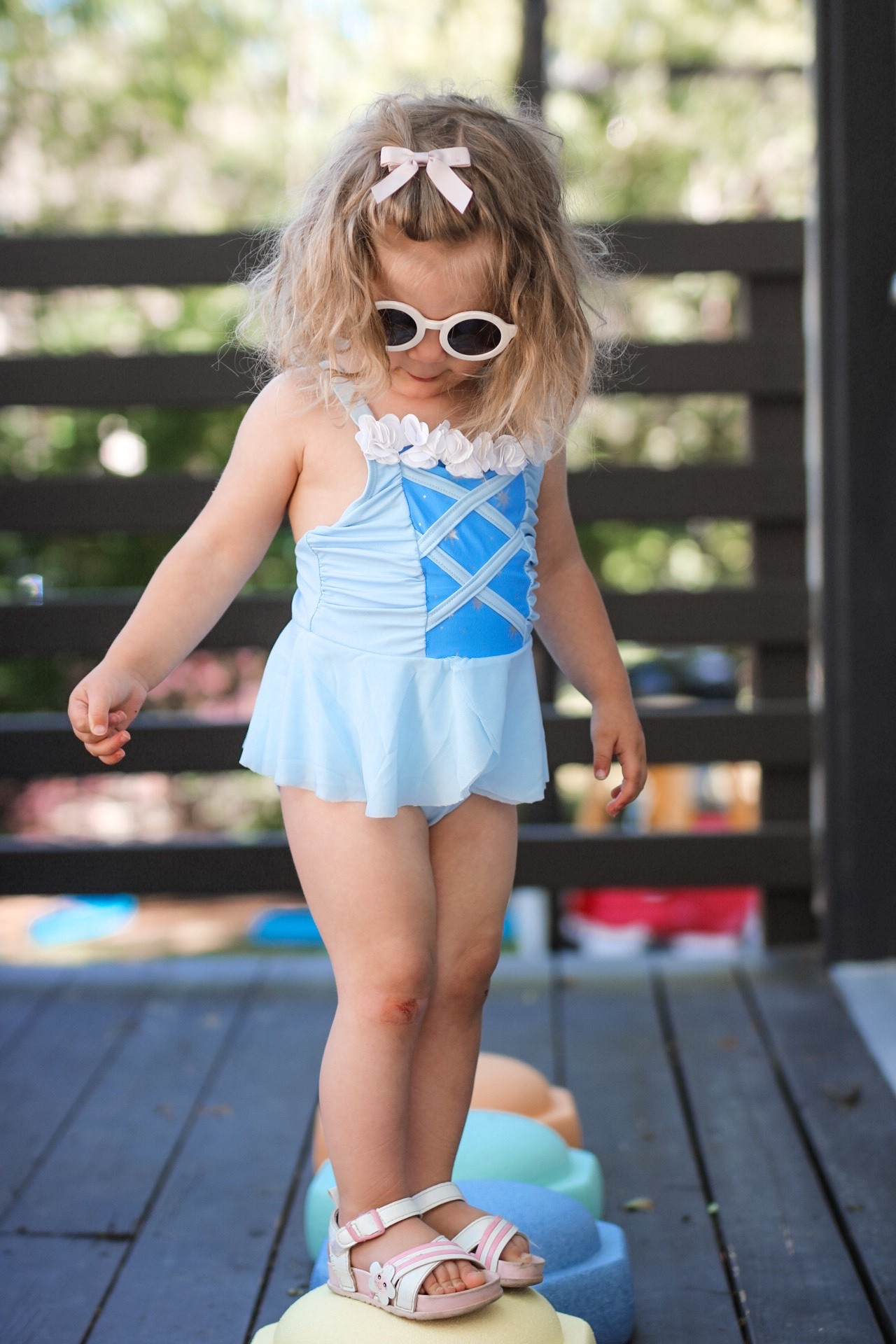 She’s in the stage where every day feels a little magical ✨💙
Princess swimsuit on, imagination running wild, and fully convinced summer was made just for twirling, splashing, and collecting tiny memories ☀️👑

Girl moms… you get it 🥹
@rufflebutts @nuby 
#girlmom #toddlersummer #princesscore #momcontentcreator #summerwithkids

#LTKmomlife #LTKSwim #LTKKids