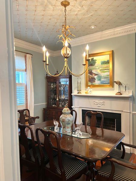 The gorgeous chandelier is just my favorite element in this downtown Charleston dining room! 

#LTKsalealert #LTKhome