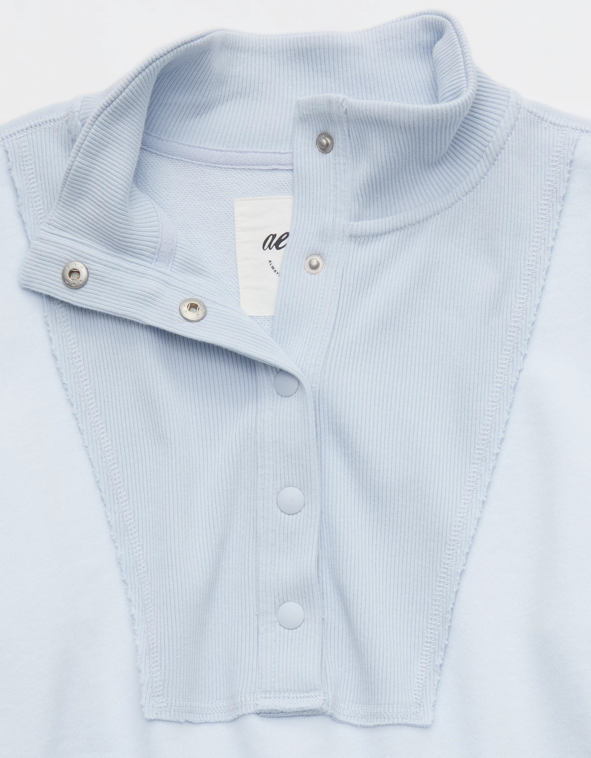Aerie Quarter Snap Sweatshirt | Aerie