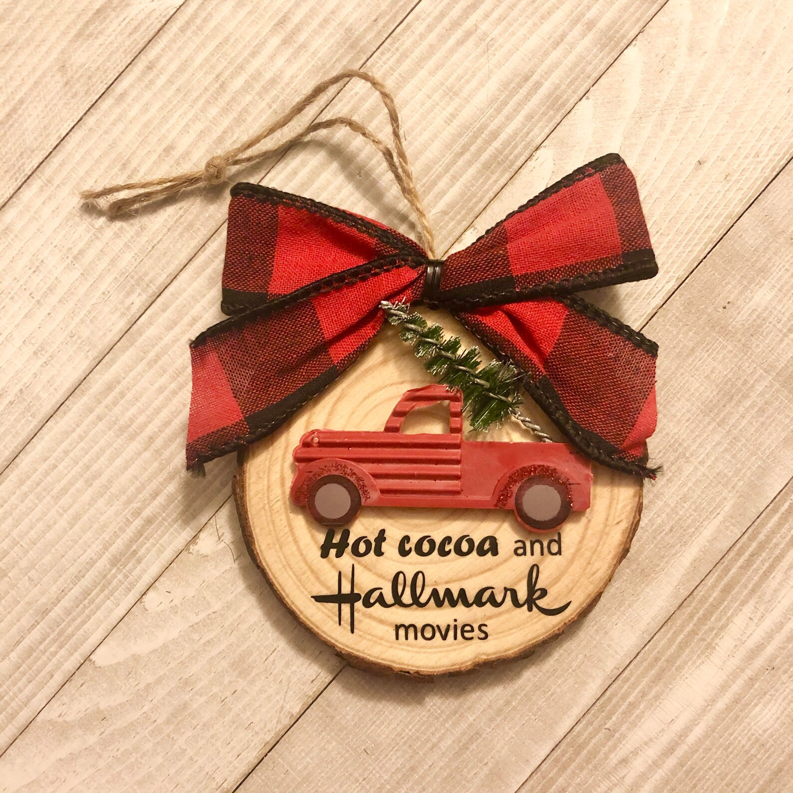 Hallmark Movies and Hot Cocoa Christmas Ornament | Etsy | Etsy (US)