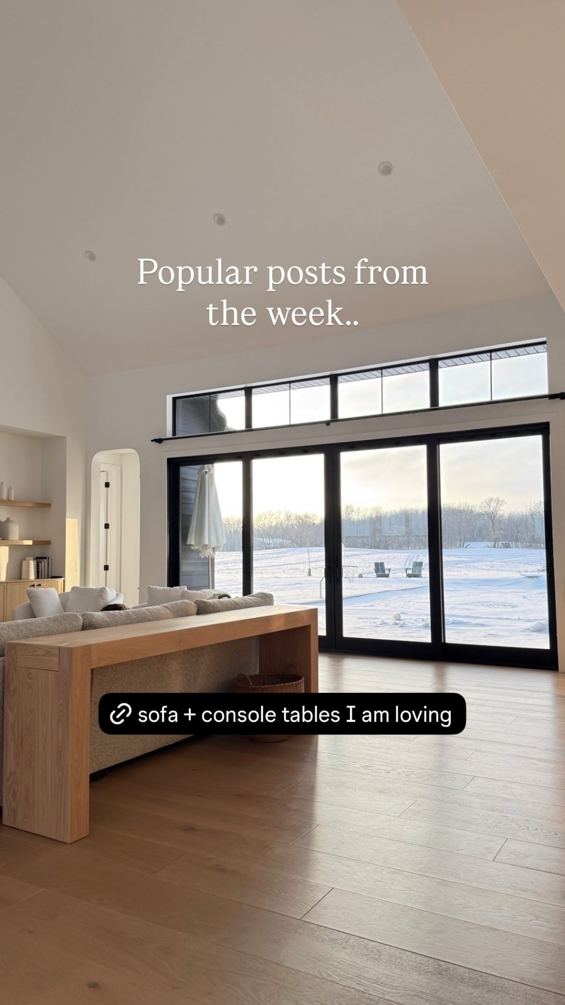 Popular posts from the week……