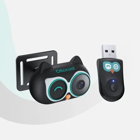 Ottocast Cabin Care Wireless CarPlay Adapter Car Rear Seat Camera for Baby Pets Kids Car Accessories for Hyundai Benz VW Toyota | Walmart (US)