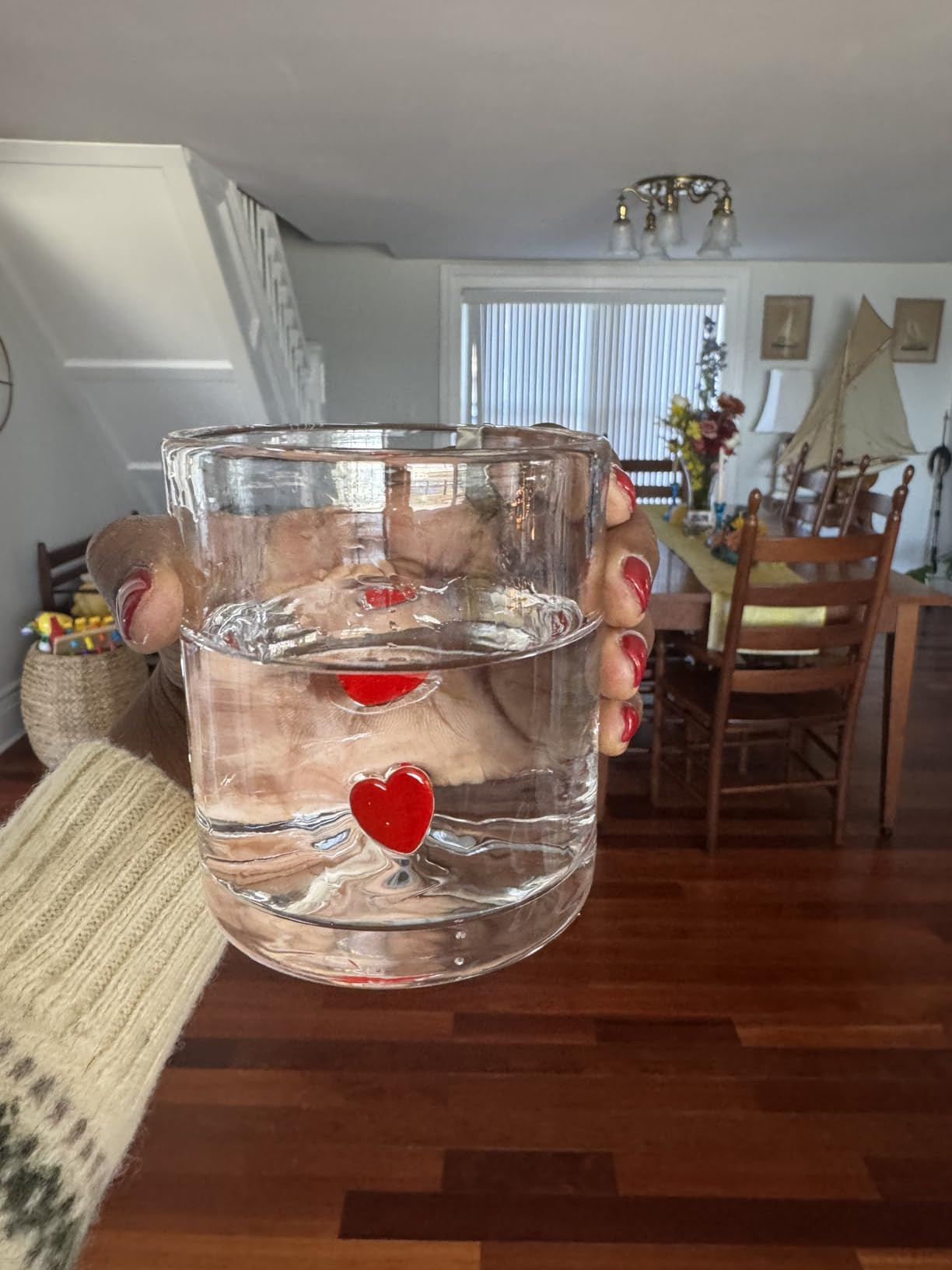 4 Pcs Coquette Bow Heart Icon Juice Glasses,Stemless Icon Glasses Set with Heavy Base for Gift En... | Amazon (US)