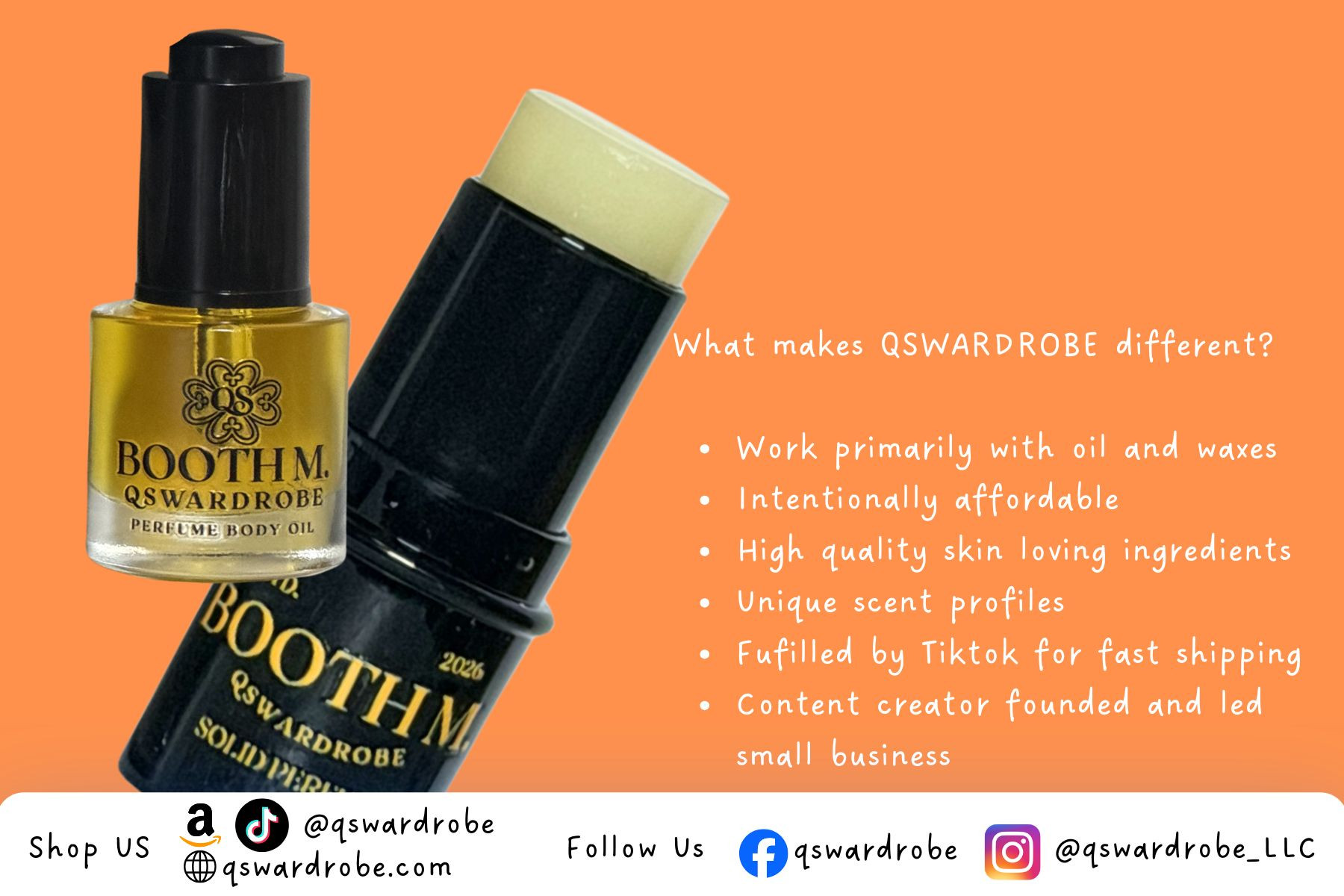 [ad] Not everything needs to be complicated to smell good. I focus on creating scents that feel good on your skin, fit into your everyday life, and don’t break the bank. This is just the beginning.

#perfumeoils #smallbusinessownerlife #Fragrance #AffordableLuxury #qswardrobe 

 #LTKgrwm #LTKselfcare #LTKBeauty