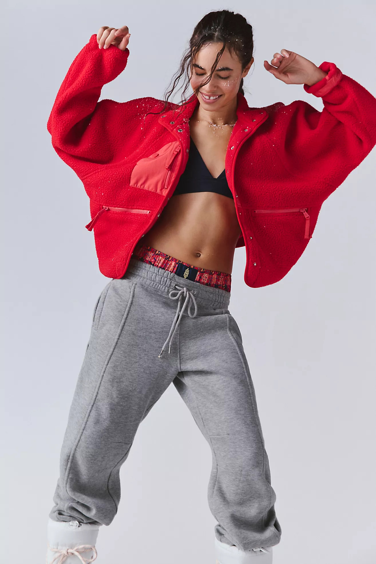 Hit The Slopes Fleece Jacket | Free People (Global - UK&FR Excluded)