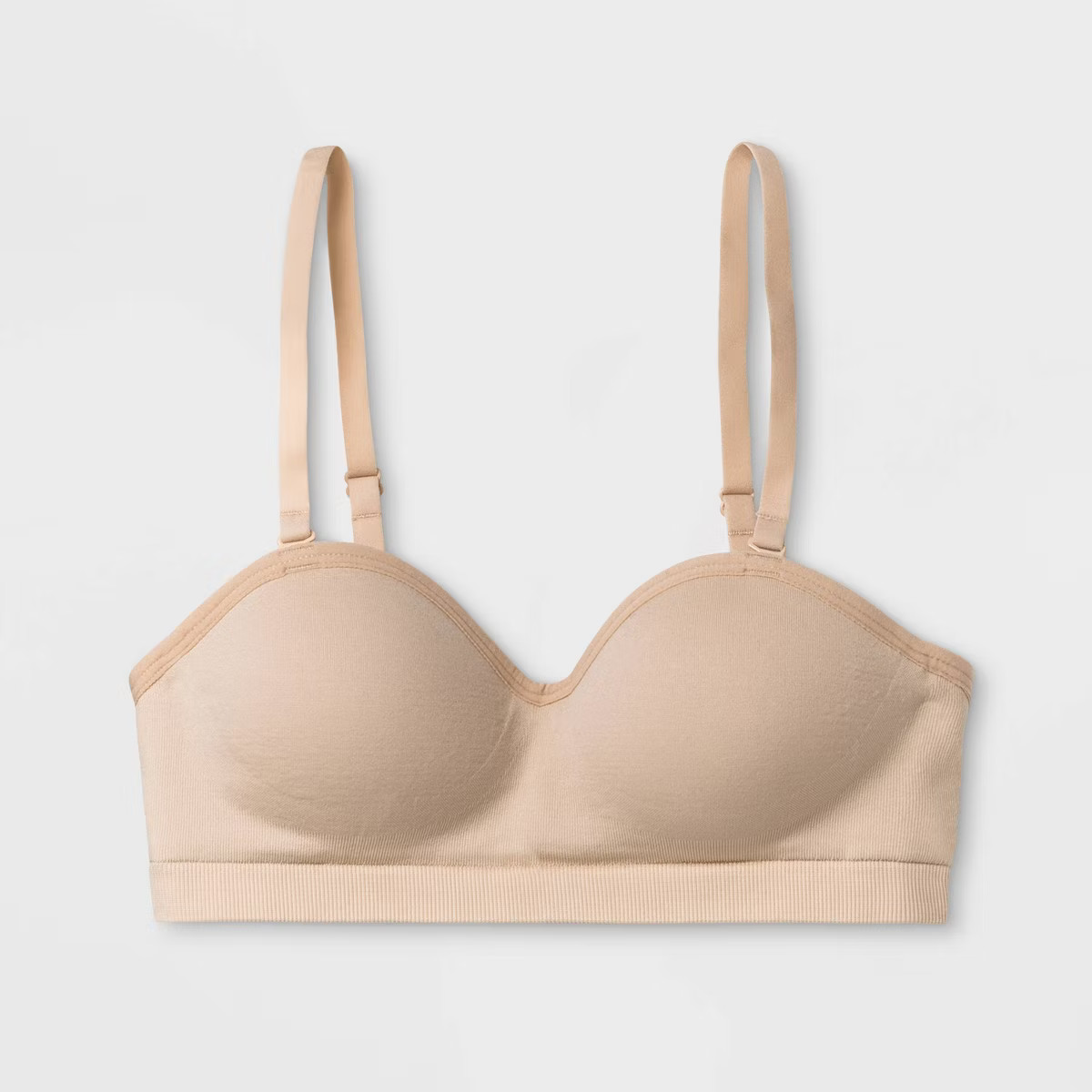 Maidenform Girls' Strapless Convertible Bra - Beige | Target