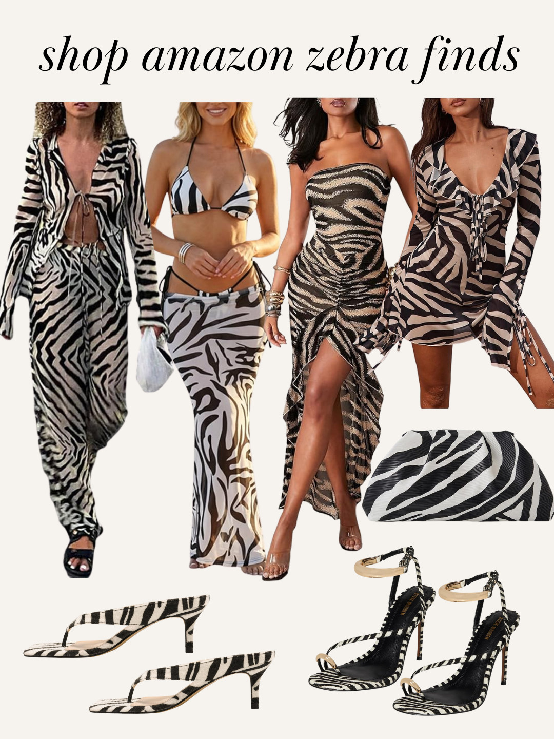 Zebra trend finds I love from Amazon 

 
