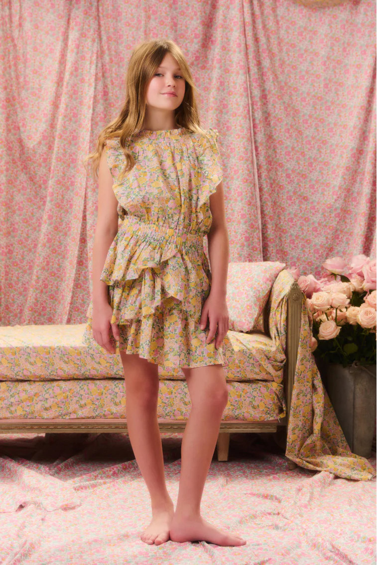 Girls Decker Liberty Fabric Dress | LoveShackFancy