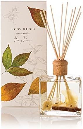 Rosy Rings Botanical Reed Diffuser, Honey Tobacco | Amazon (US)