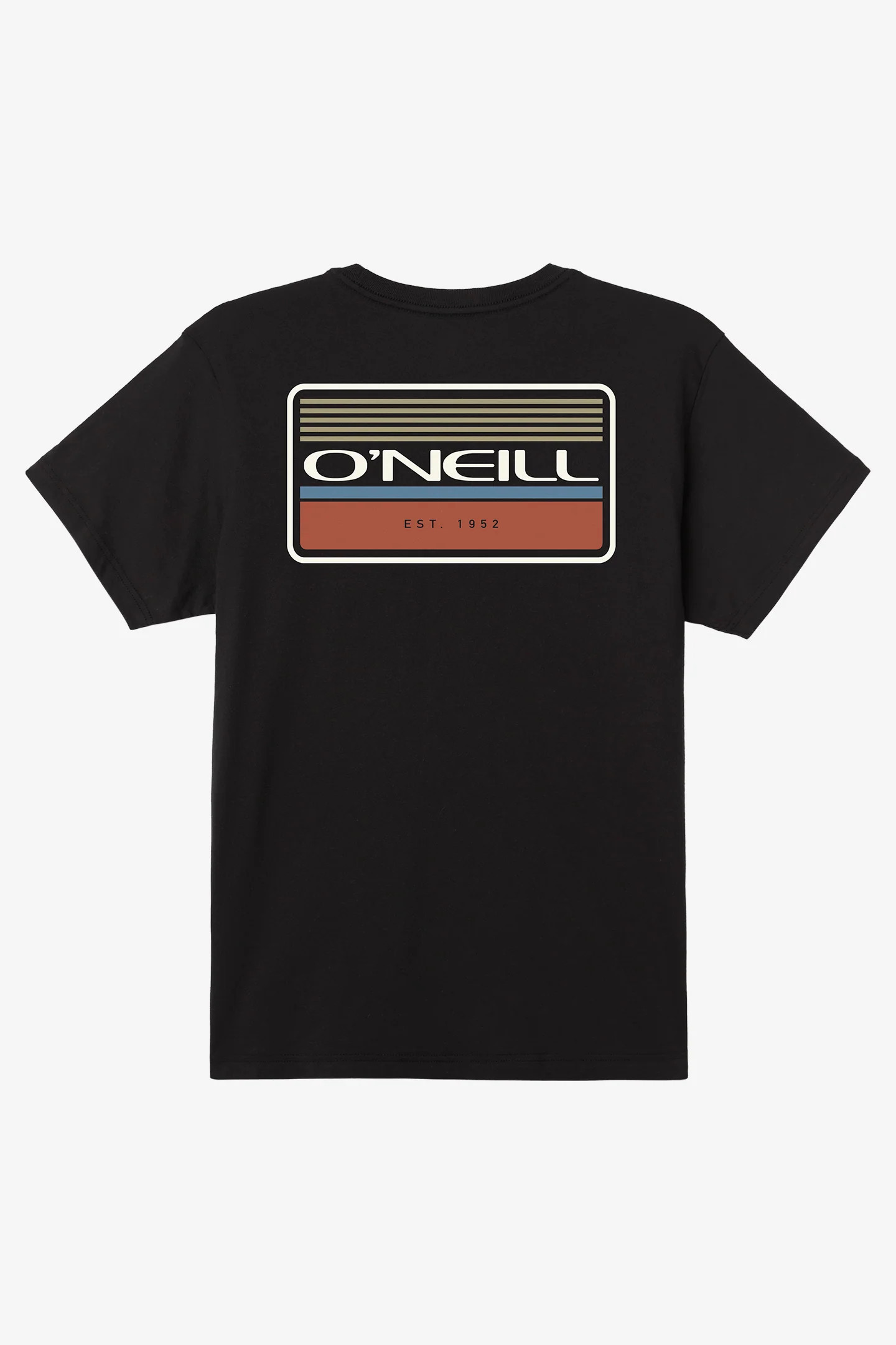 O'Neill Boy's Banner T-Shirt in Black, Size Large | O'Neill