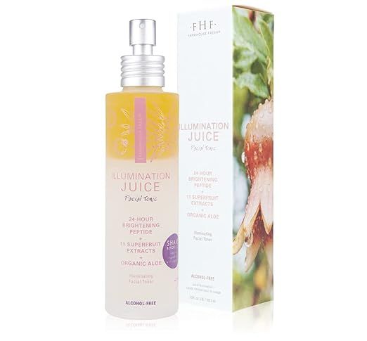 FarmHouse Fresh Illumination Juice® Facial Tonic – Illuminating Facial Toner, 3.5 fl. oz. | Amazon (US)