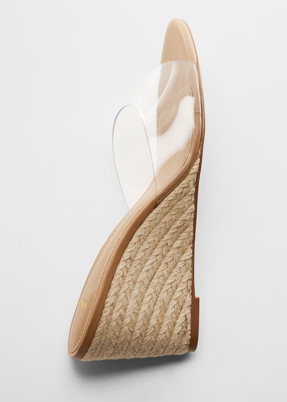Vinyl wedge sandals -  Women | Mango USA | MANGO (US)