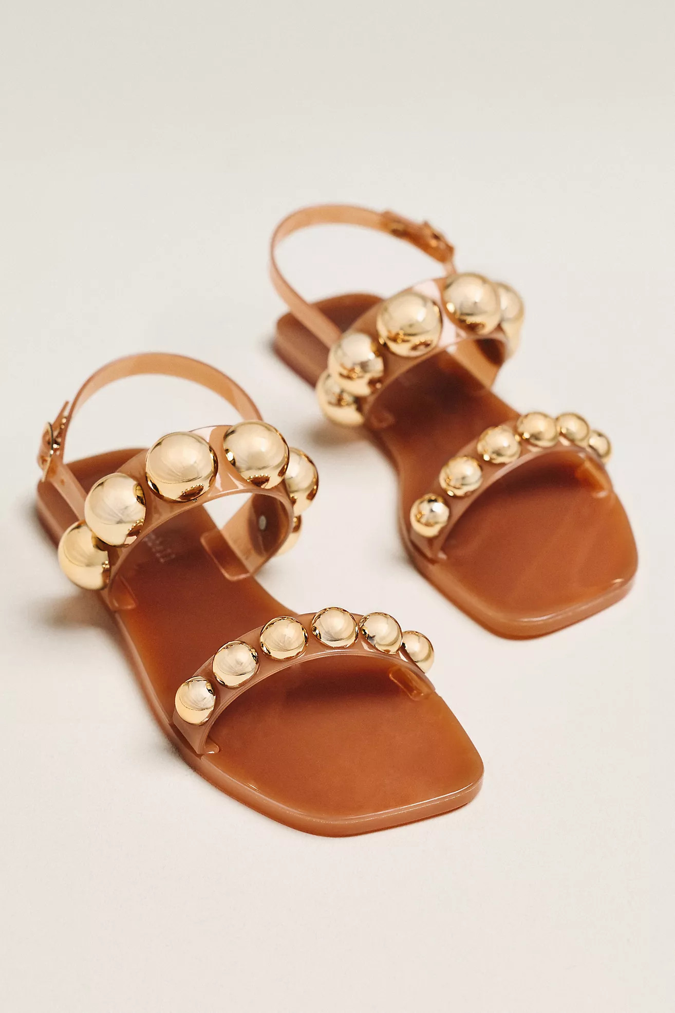 Jeffrey Campbell Gum Drop Studded Jelly Sandals | Anthropologie (US)