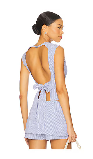 Countryside Top in Blue Stripe | Revolve Clothing (Global)