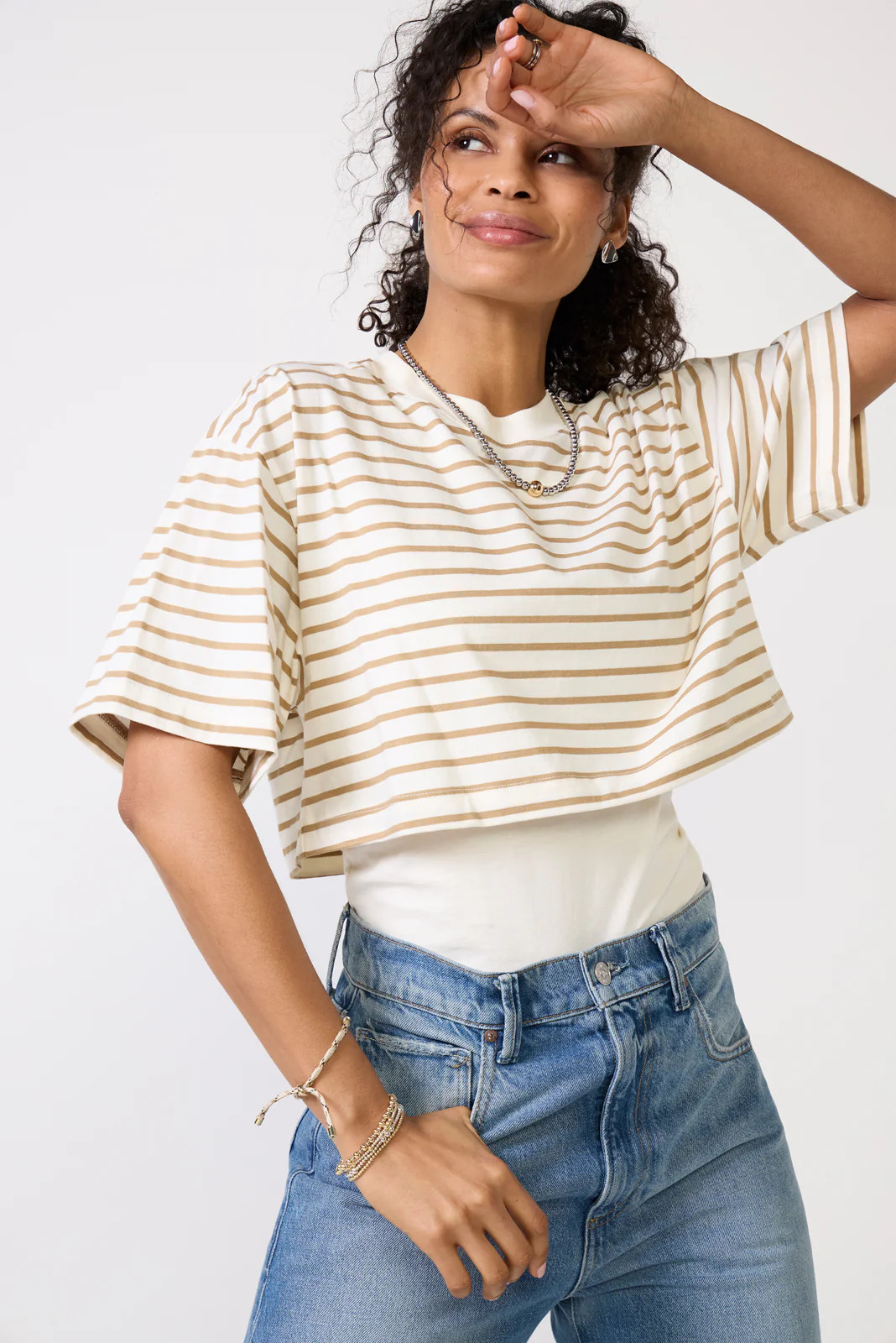 Camryn Boxy Tee | Evereve