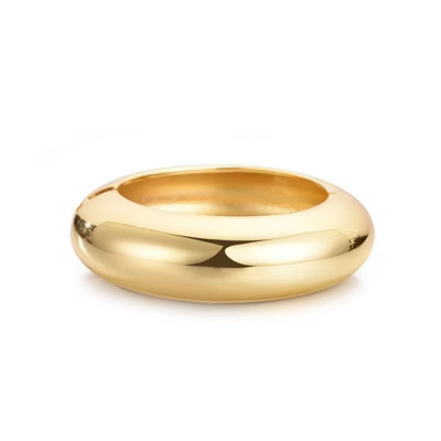 Adornia Gold Chunky Dome Bangle | Target