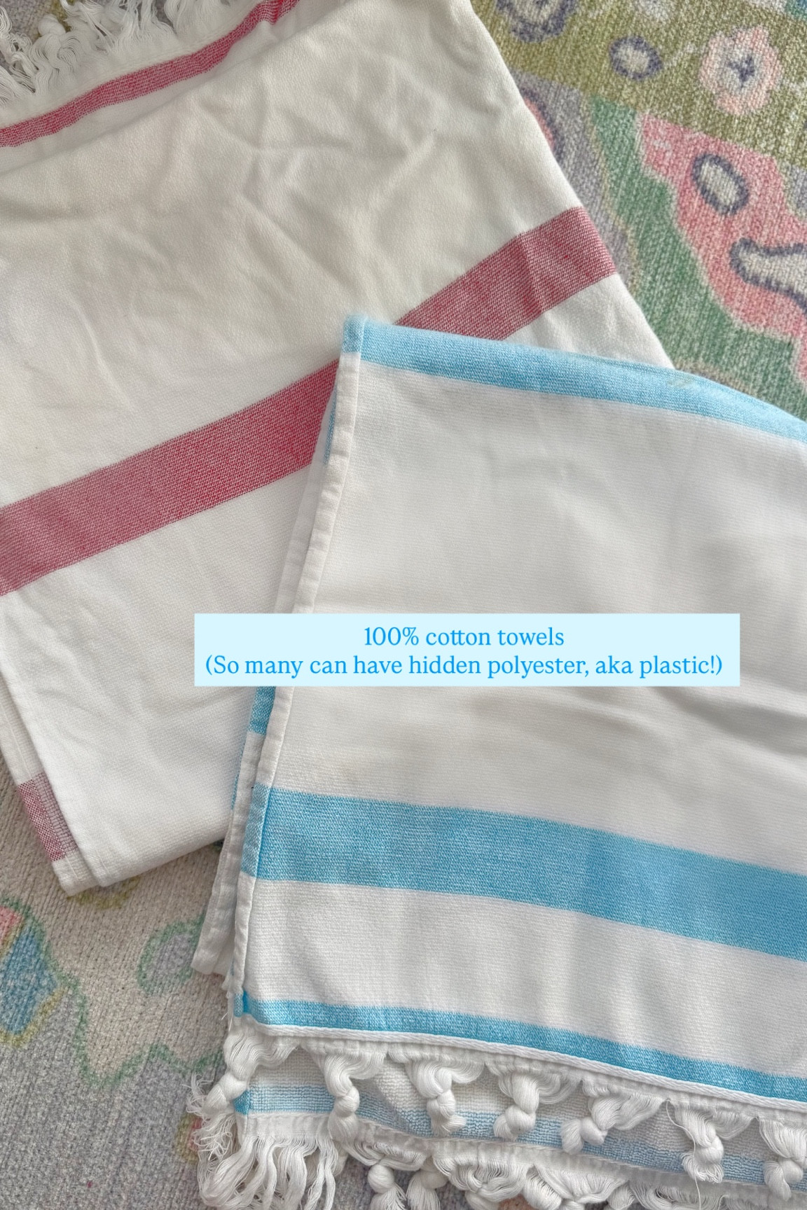 A must have this summer!! 100% cotton beach towels 