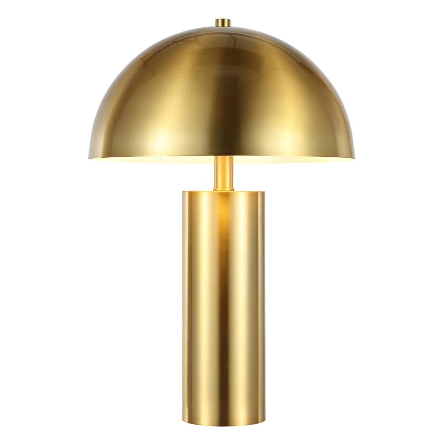 SAFAVIEH Lighting Collection Iria Gold Table Lamp (LED Bulb Included) | Amazon (US)