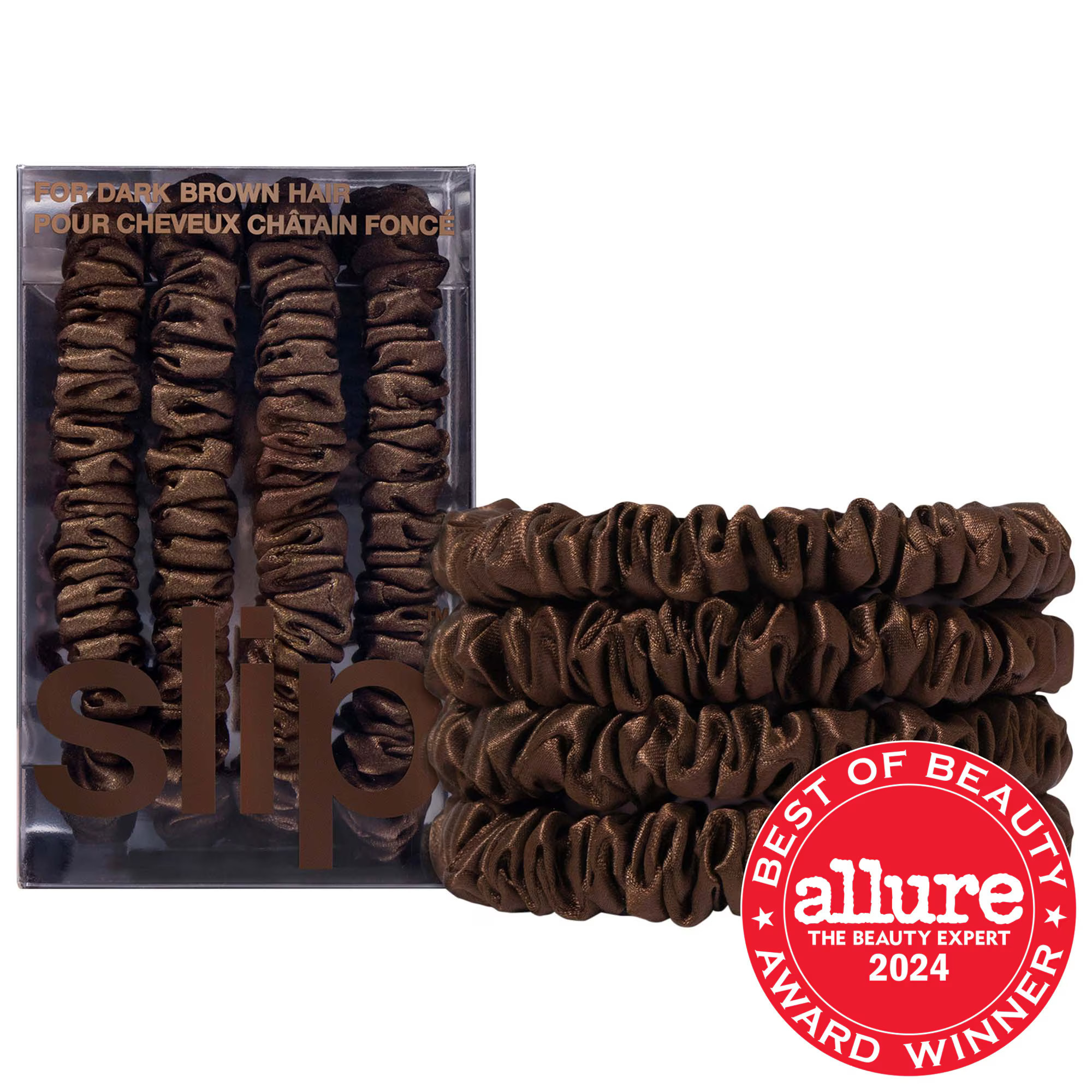 Slipsilk Skinny Scrunchies - 4 pack | Sephora (US)