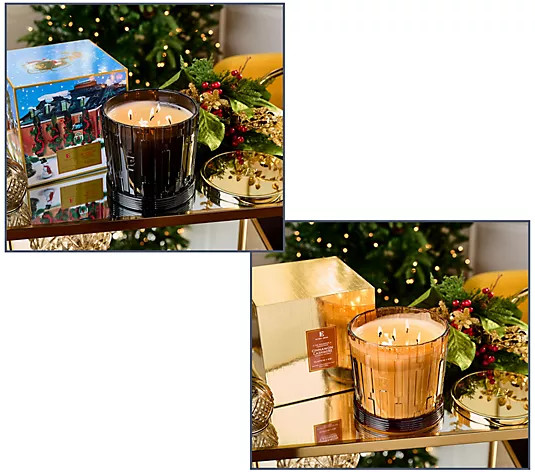Elton John x Slatkin + Co. Luxe 80oz Candle - QVC.com | QVC