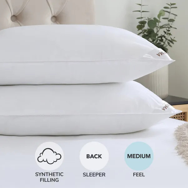 Dorma Full Forever Medium Support Pillow Pair | Dunelm (migrated)