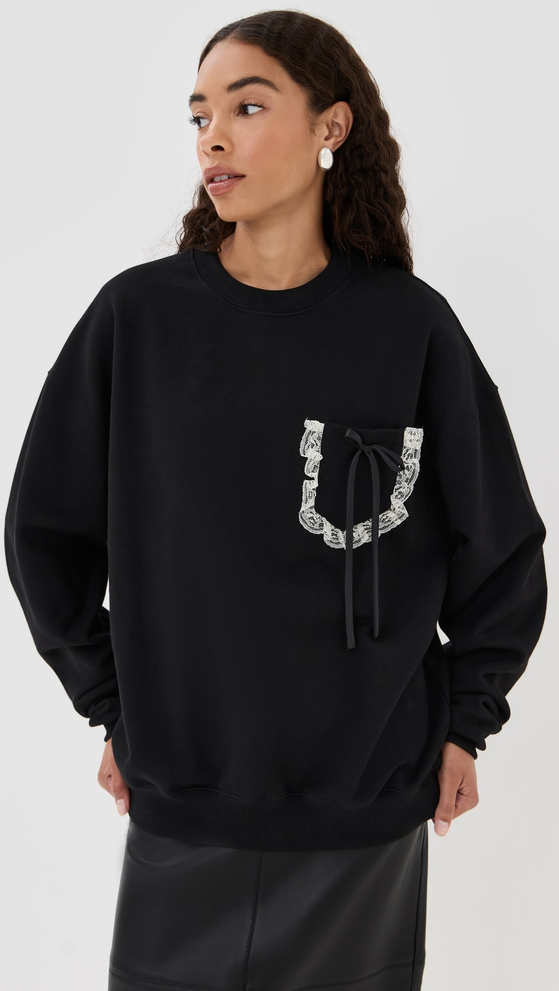 Collins Bow Pocket Sweatshirt | Shopbop