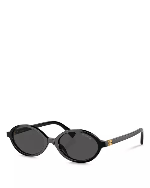 Regard Oval Sunglasses, 50mm | Bloomingdale's (US)