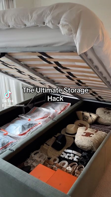 The best storage bed! From love your home uk. Packing cubes, wardrobe storage, bag storage 

#LTKVideo #LTKhome #LTKfamily