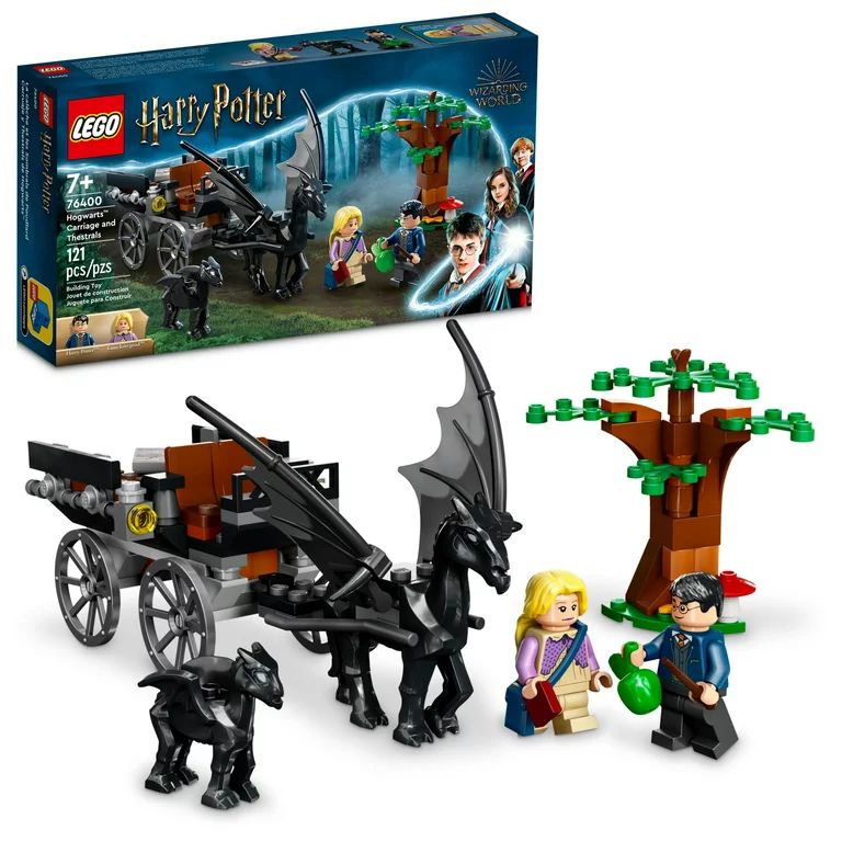 LEGO Harry Potter Hogwarts Carriage and Thestrals 76400 Building Set (121 Pieces) | Walmart (US)