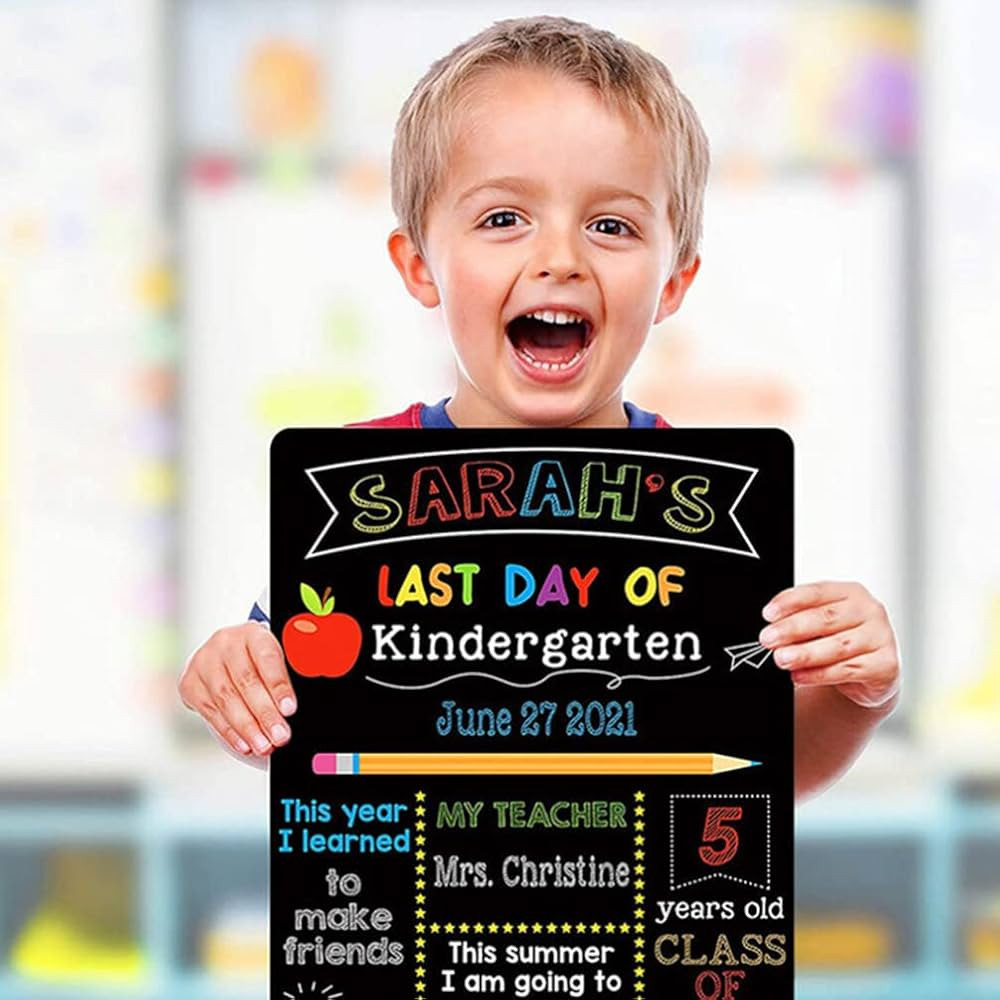 Cabilock Student DIY Blackboard Classroom Chalkboard Decoration Erasable School Sign Board Chalkboard Pendant Password Sign Blackboard for Kids Recording School Sign Easel Child Desktop | Amazon (US)